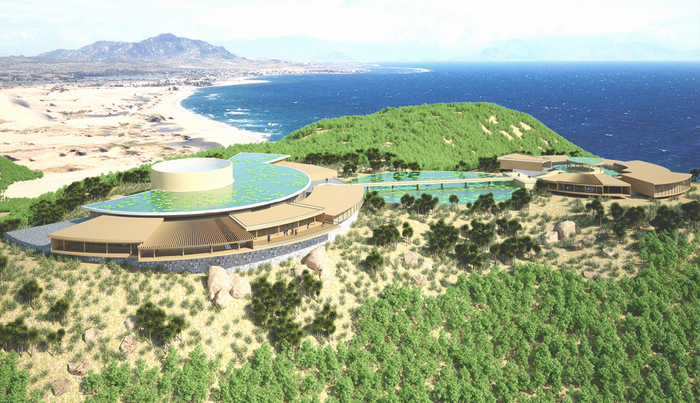 Khách sạn lô 1 và 2 trong Khu du lịch Mũi Dinh Ecopark