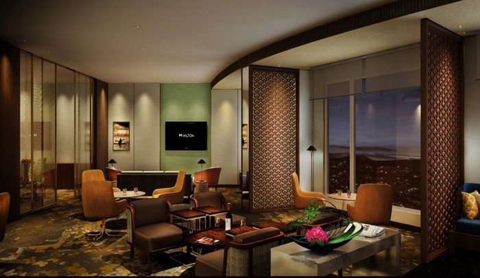 Hilton executive lounge