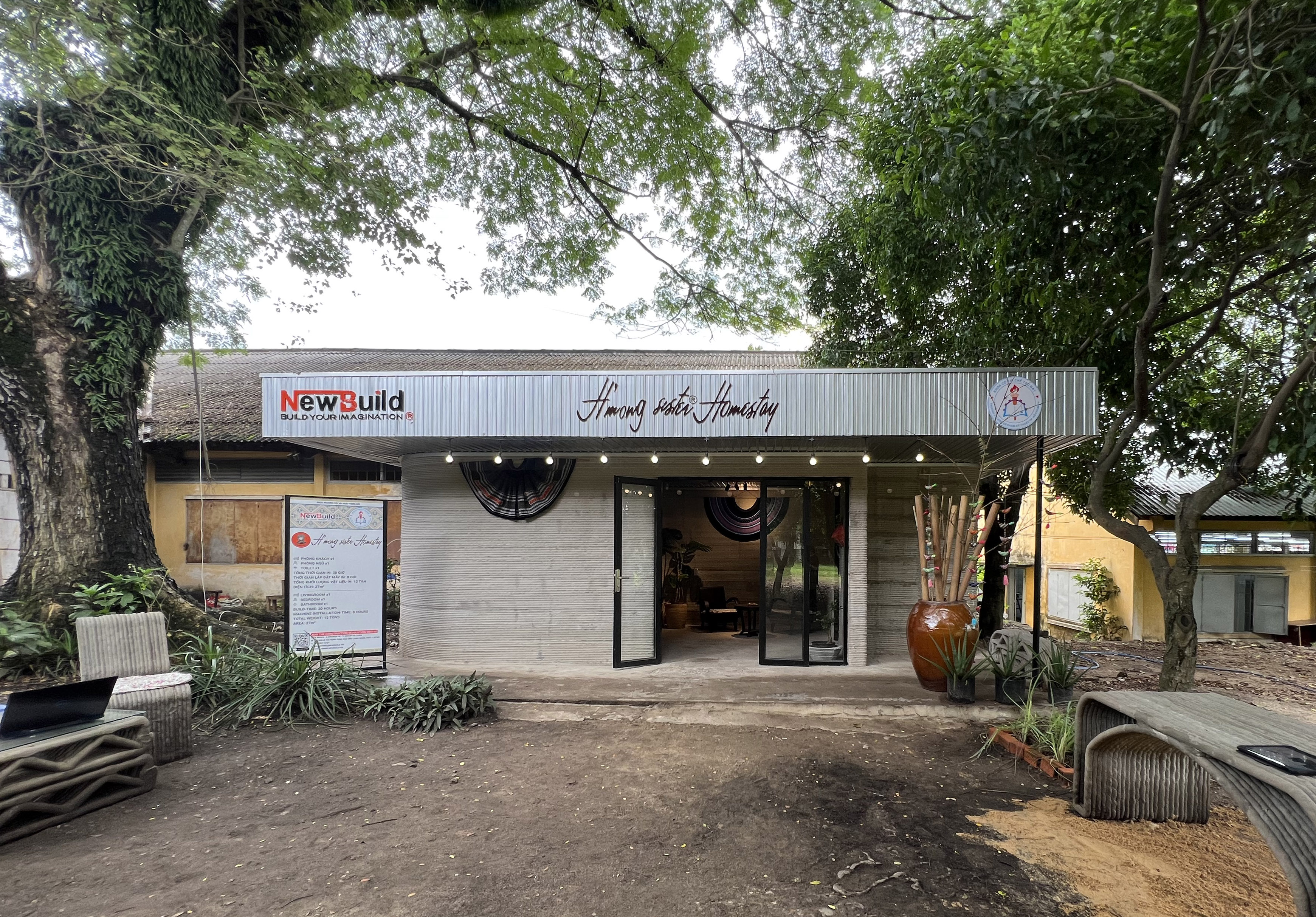 NEWBUILD || FISRT 3D PRINTED HOUSE IN 30 HOURS || LOCATION: VIET NAM 