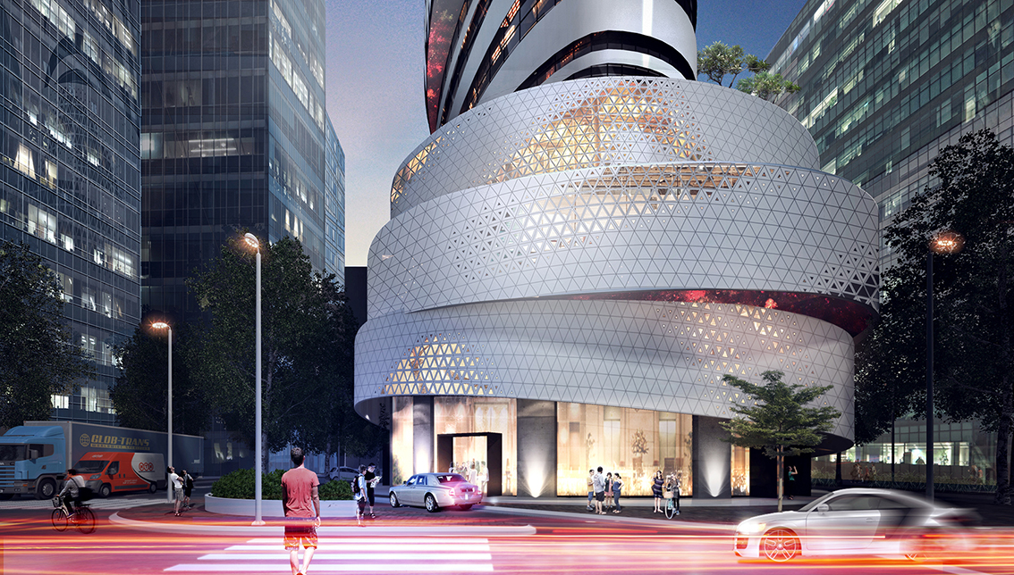 Office tower The Khai