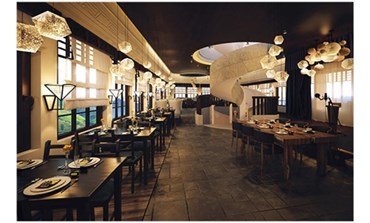Eco resort restaurant